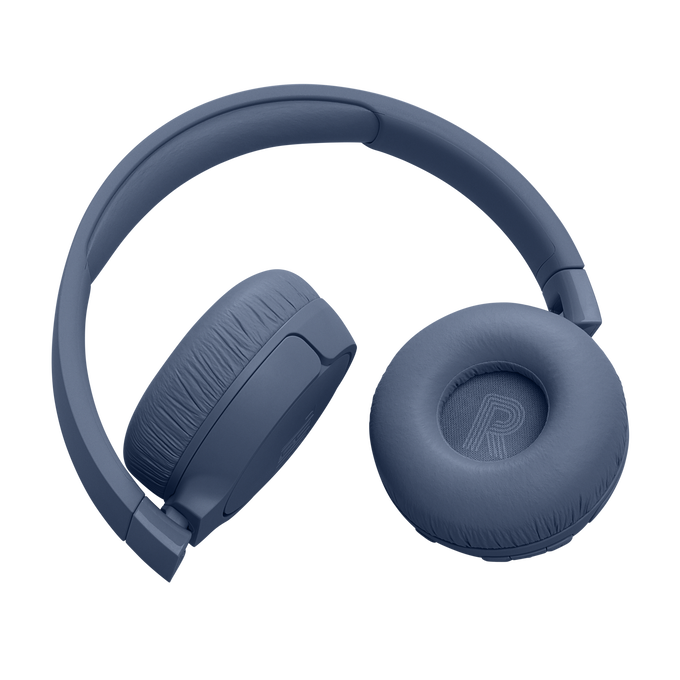 JBL Tune 670NC - Blue - Adaptive Noise Cancelling Wireless On-Ear Headphones - Detailshot 3 image number null